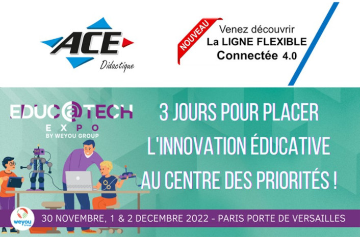 Événement SALON ÉDUC@TECH 2022 Paris-Porte de Versailles