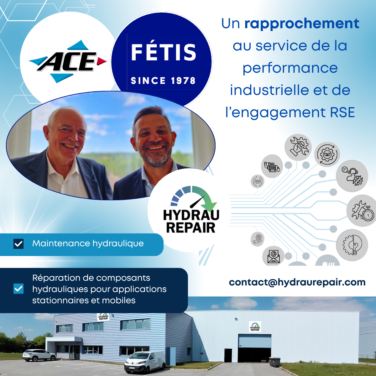ACE+FETIS = HydrauRepair