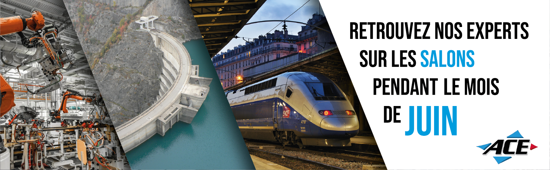 Retrouvez nos experts sur les salons pendant le mois de juin
